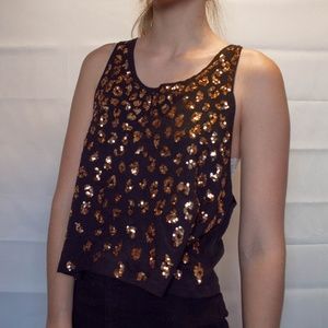 Sequin PINK Workout Tank